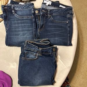 3 pairs of skinny jeans